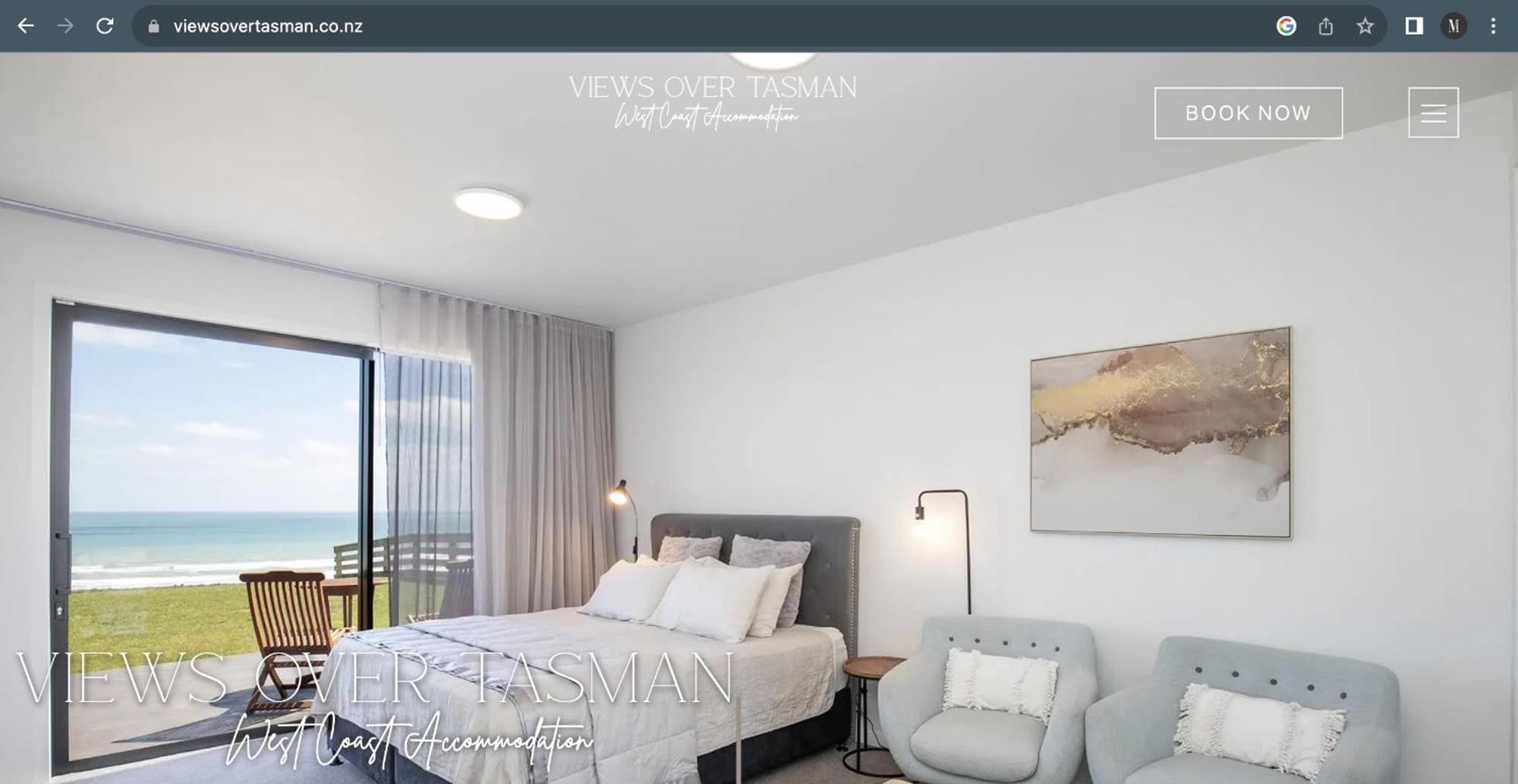 Views Over Tasman, New Luxury Boutique Studio Overlooking The Tasman Sea Греймут Екстериор снимка